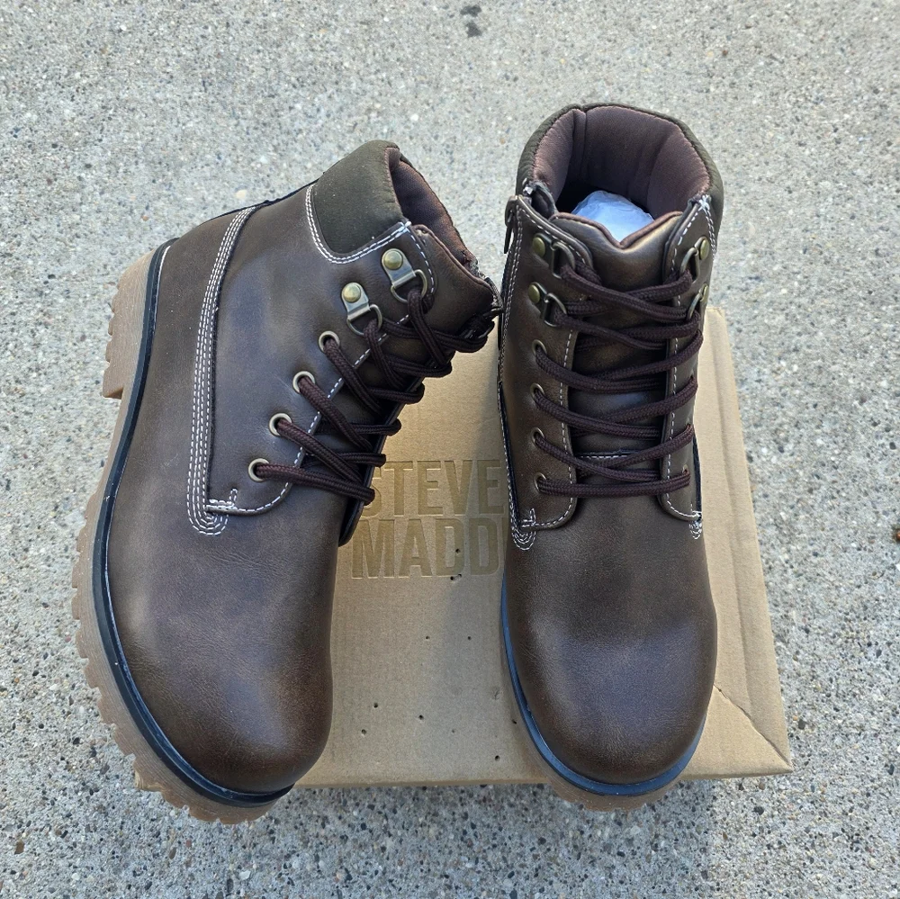 Steve Madden Drese Shoes Youth Boys Size 5